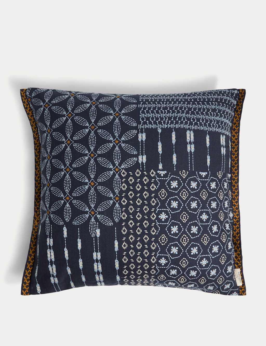 Pure Cotton Kouya Embroidered Cushion
