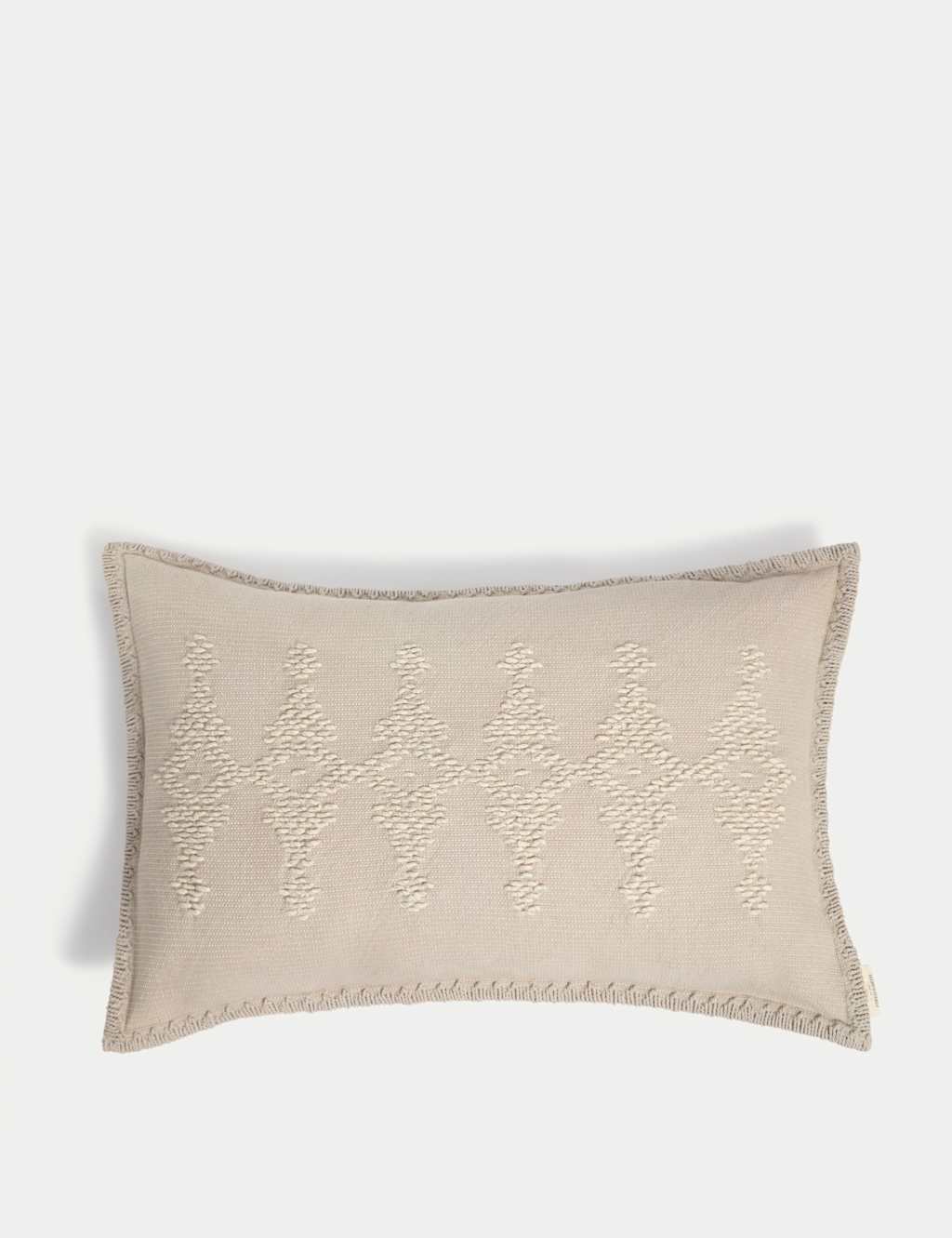 Pure Cotton Woven Bolster Cushion