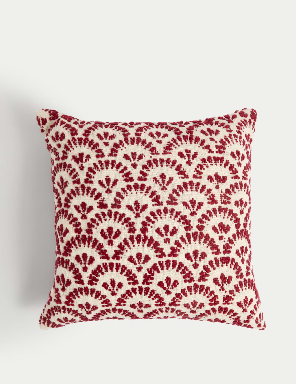 Pure Cotton Fan Jacquard Cushion