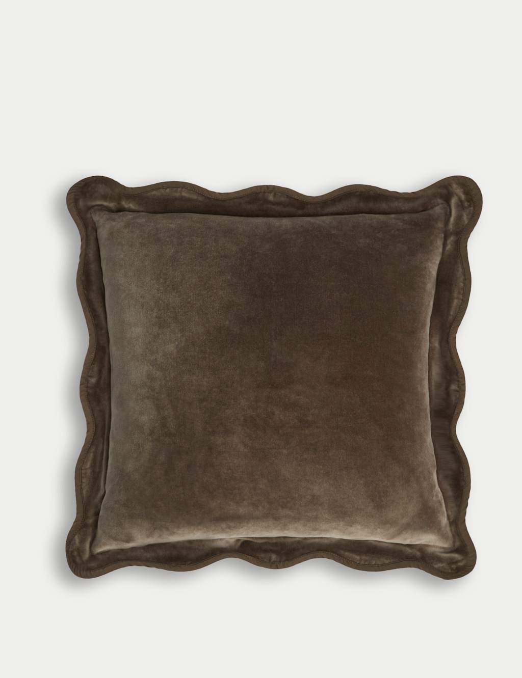 Velvet Scallop Cushion