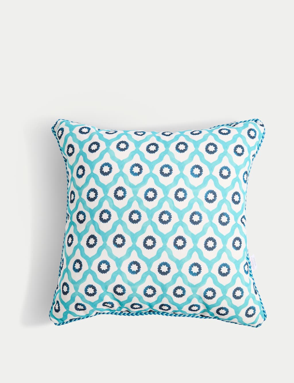 Set of 2 Geometric Outdoor Cushions