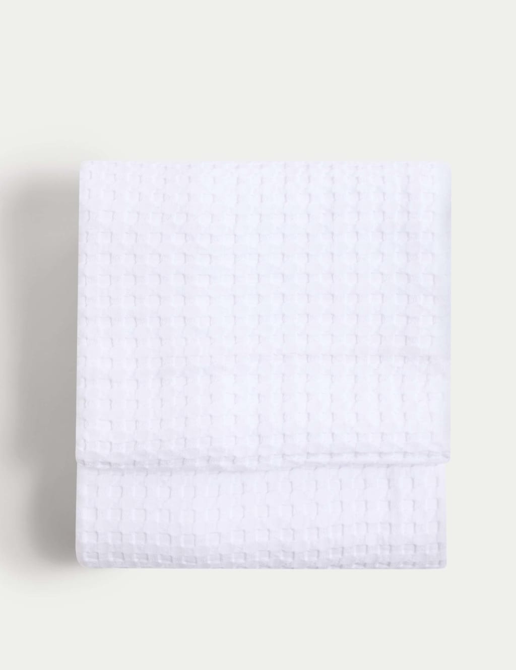 Pure Cotton Large Waffle Throw