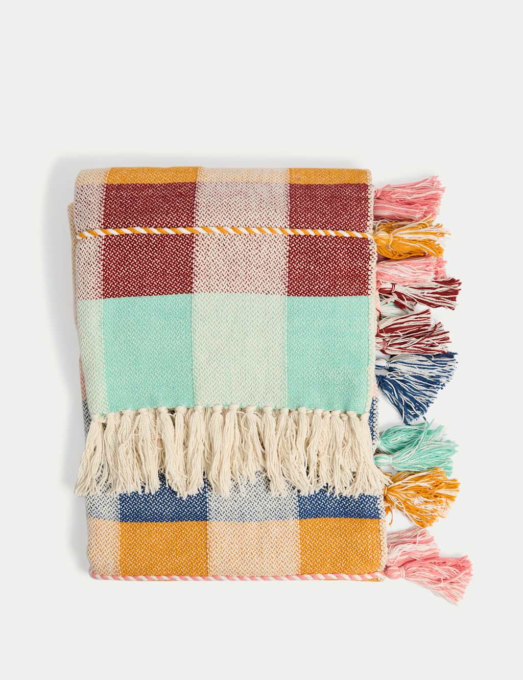 Pure Cotton Boho Large Throw