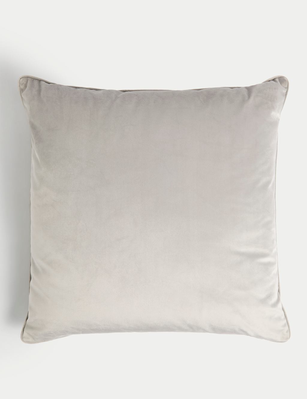 Velvet Piped Large Cushion