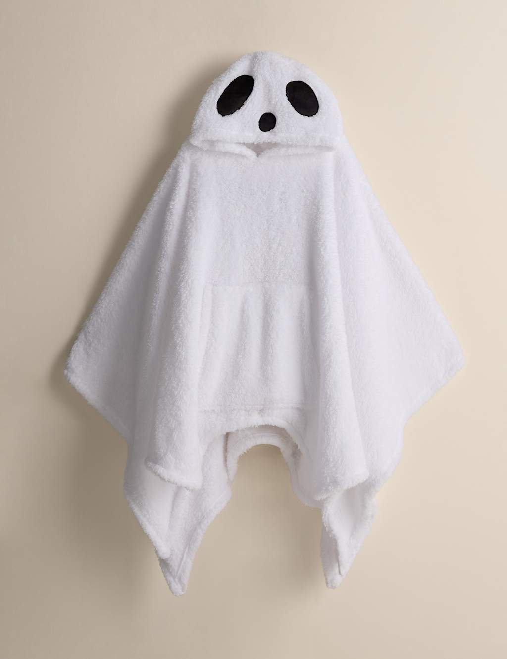 M&S Ghost Hooded Blanket White
