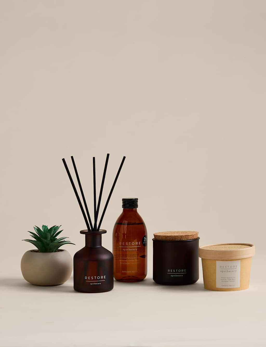 Apothecary Restore Gift Set Amber