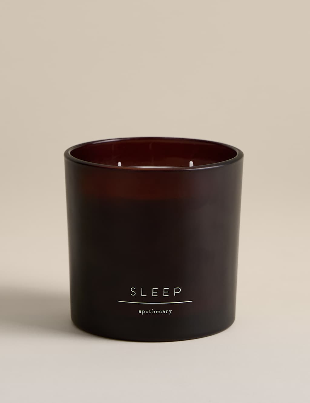 Apothecary Sleep 3 Wick Candle Amber
