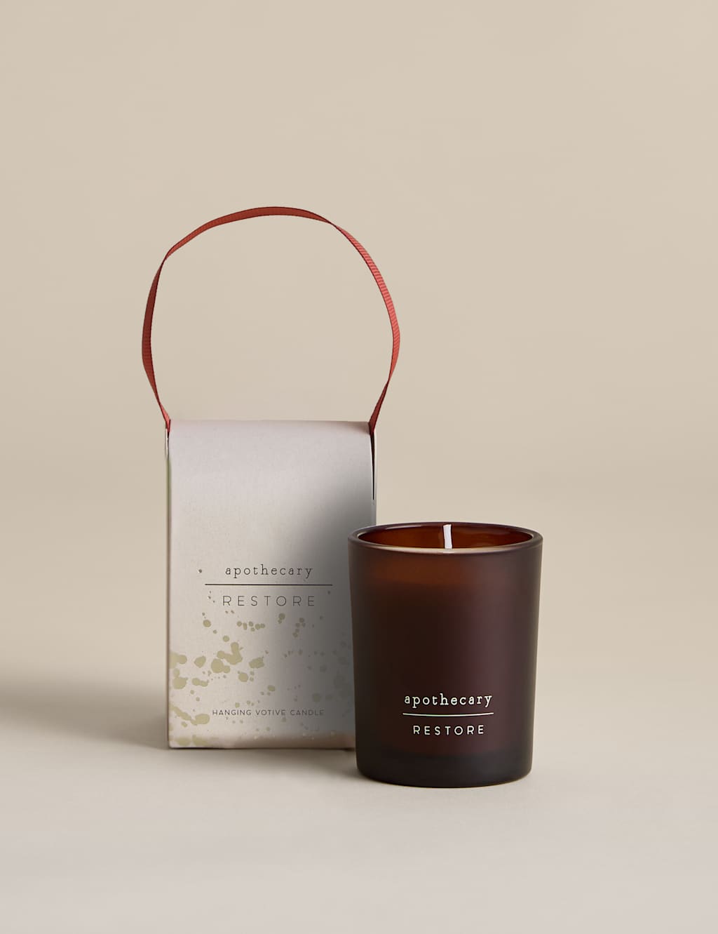 Apothecary Restore Boxed Votive Candle Amber