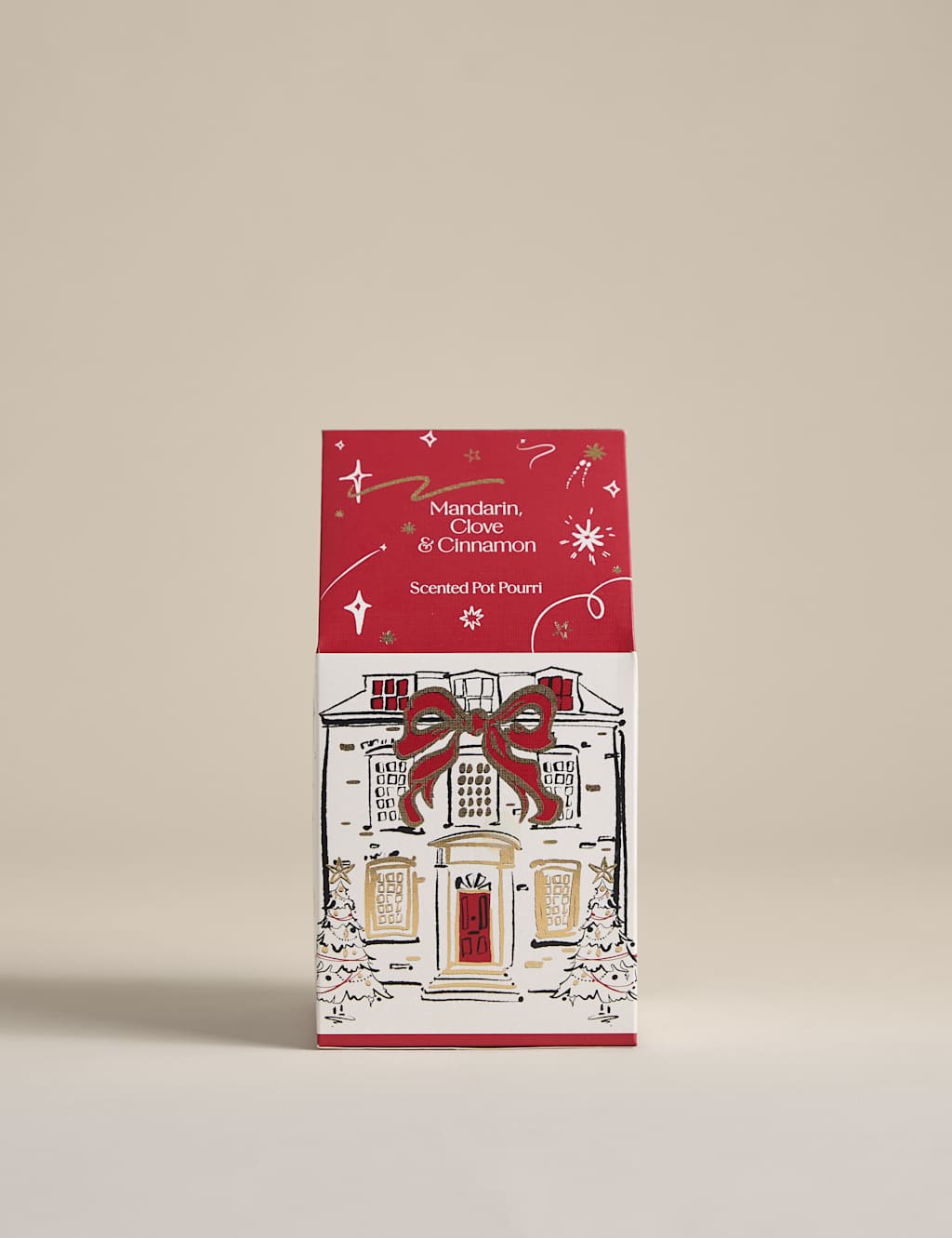 M&S Mandarin Clove & Cinnamon Potpourri Red Mix