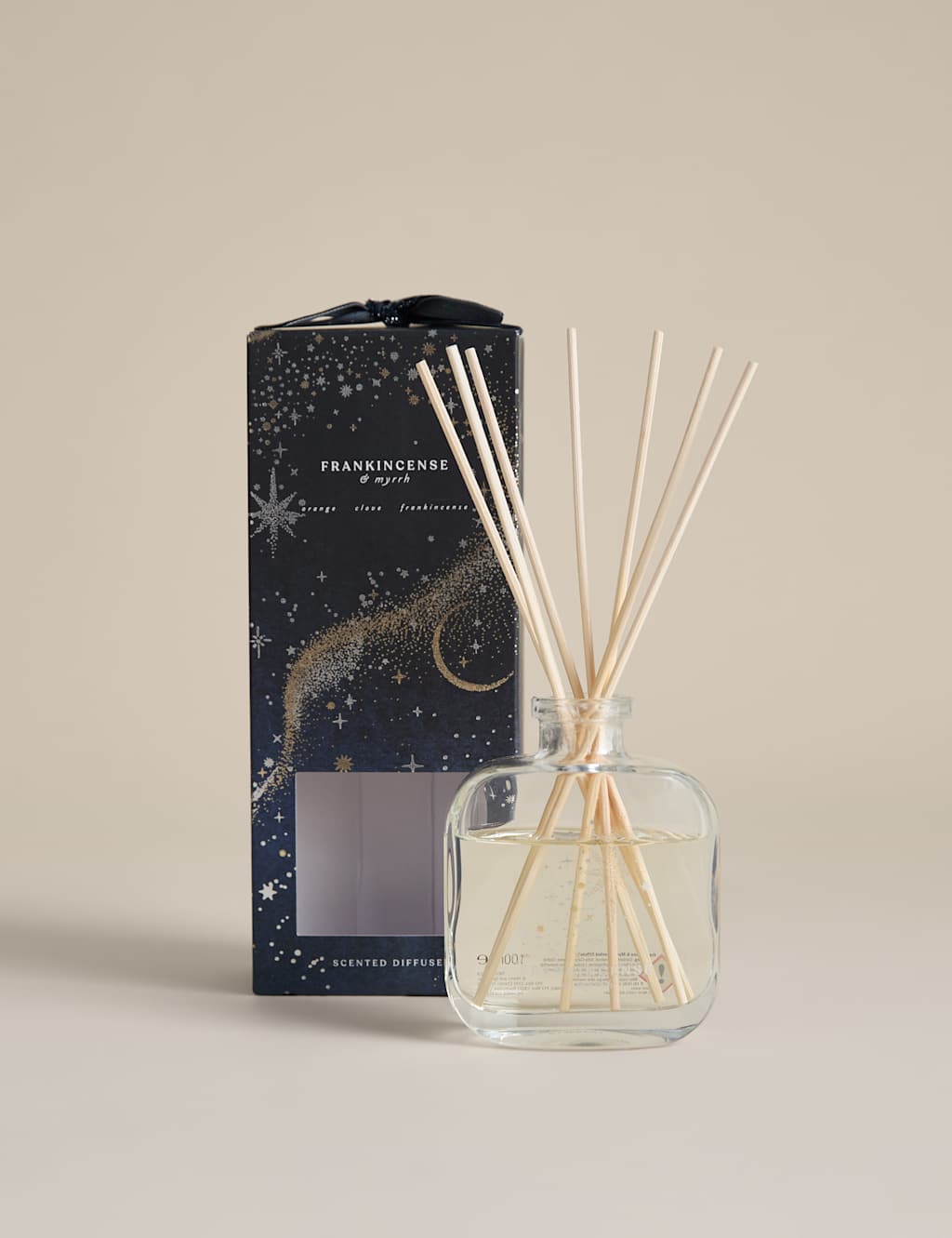 M&S Frankincense & Myrrh 100ml Diffuser Chrome