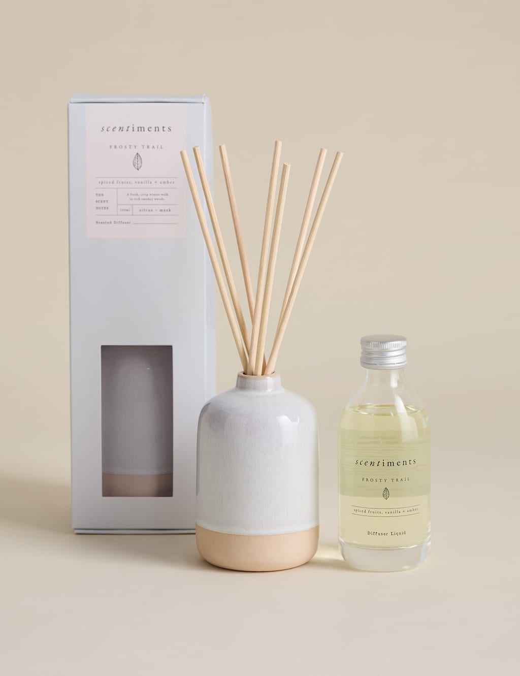 Scentiments Frosty Trail 150ml Diffuser Blue Mix