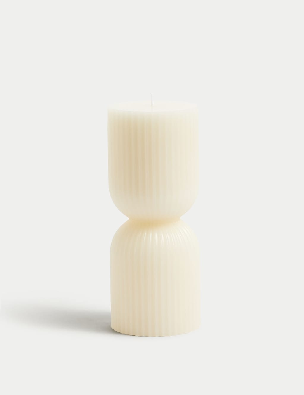 Ridged Pillar Candle