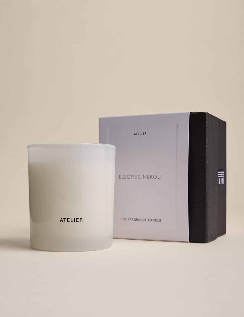 Atelier Electric Neroli Scented Candle - Black Mix - Available at M&S