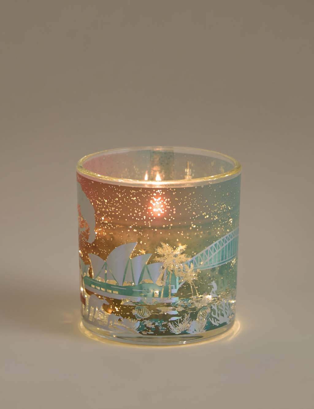 Marks & Sparkle Australia Light Up Candle Multi