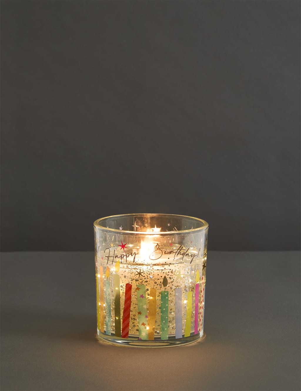 Happy Birthday Light Up Candle