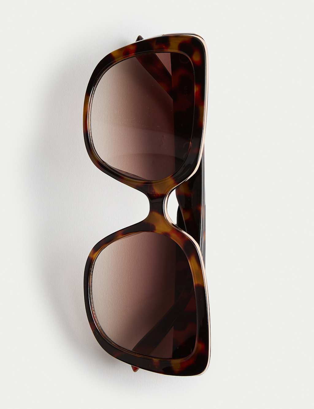 M&S Women's Geometric Cat Eye Sunglasses - Brown Mix - Mother's Day Gift