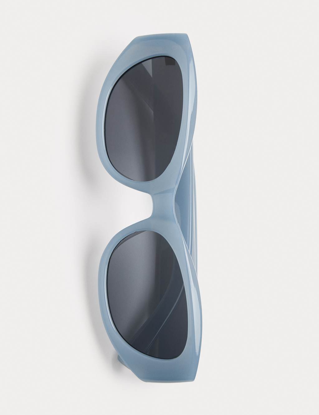 M&S Women's Oval Cat Eye Sunglasses - Blue