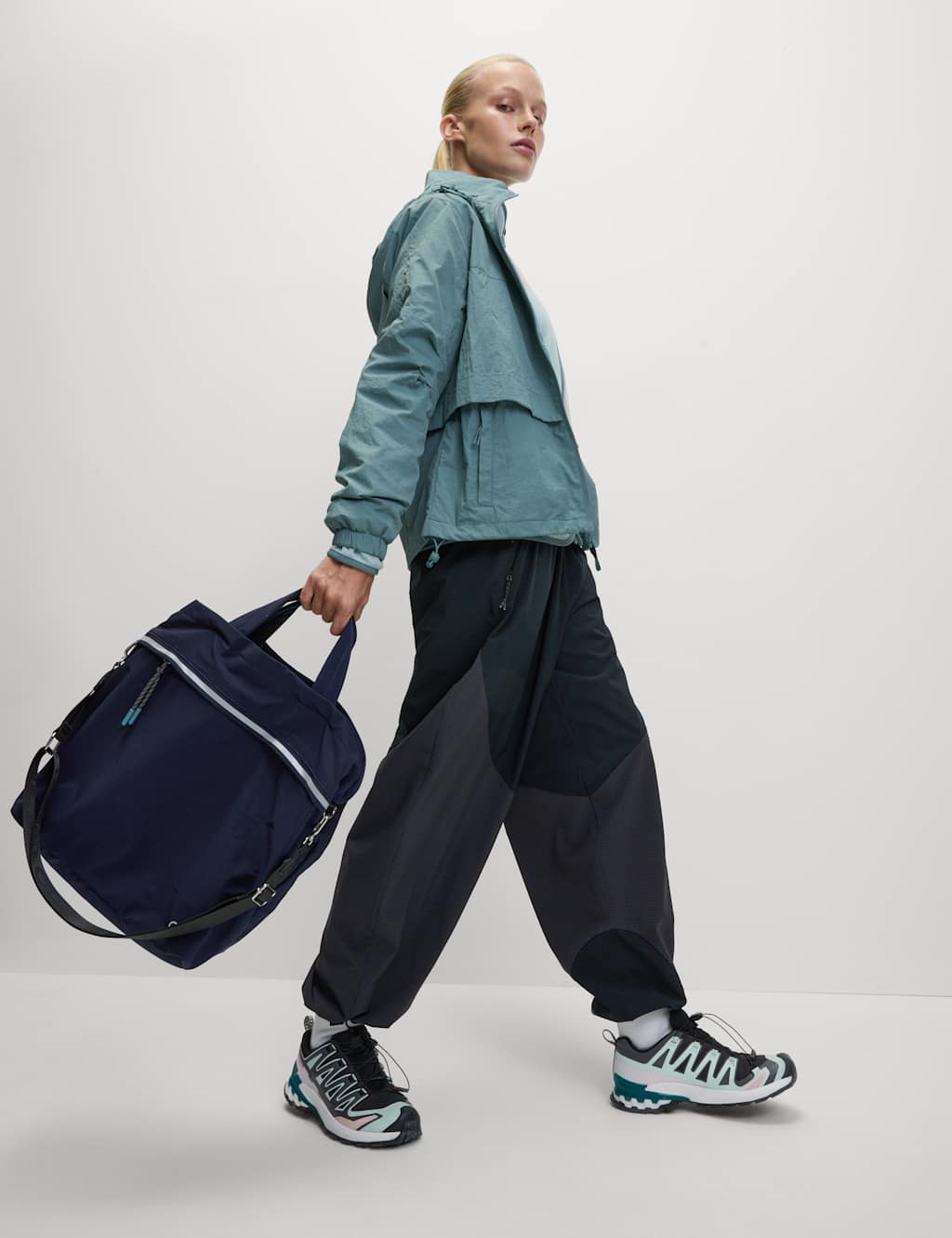 Nylon Shopper Bag