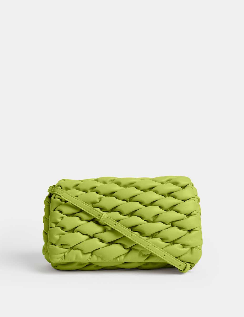 Faux Leather Cross Body Bag