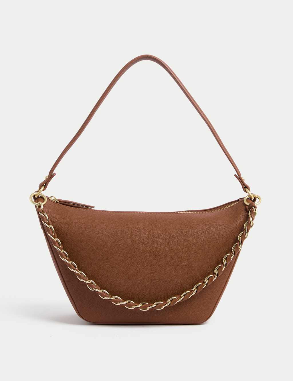 Chain Detail Shoulder Bag