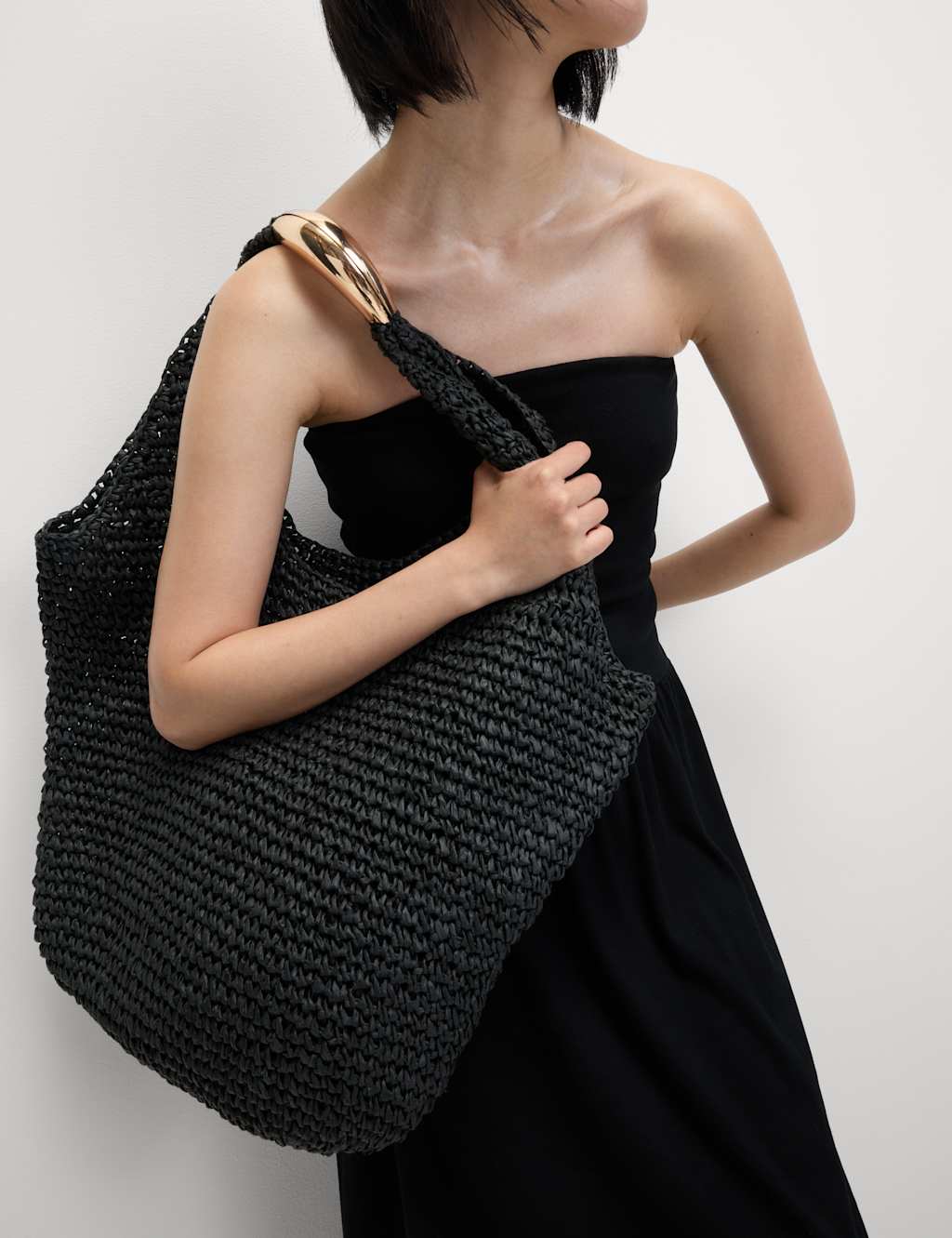 Straw Tote Bag