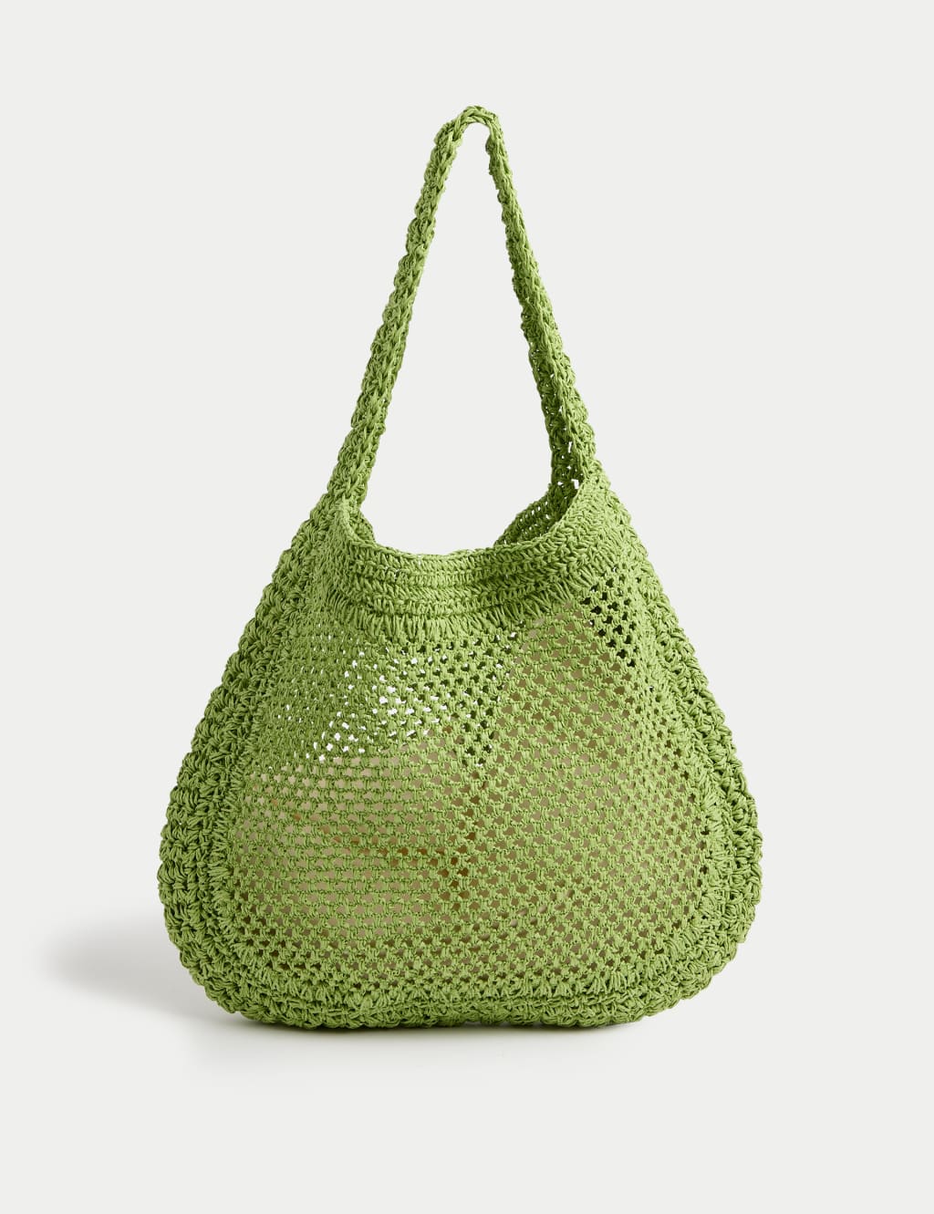 Woven Top Handle Shopper