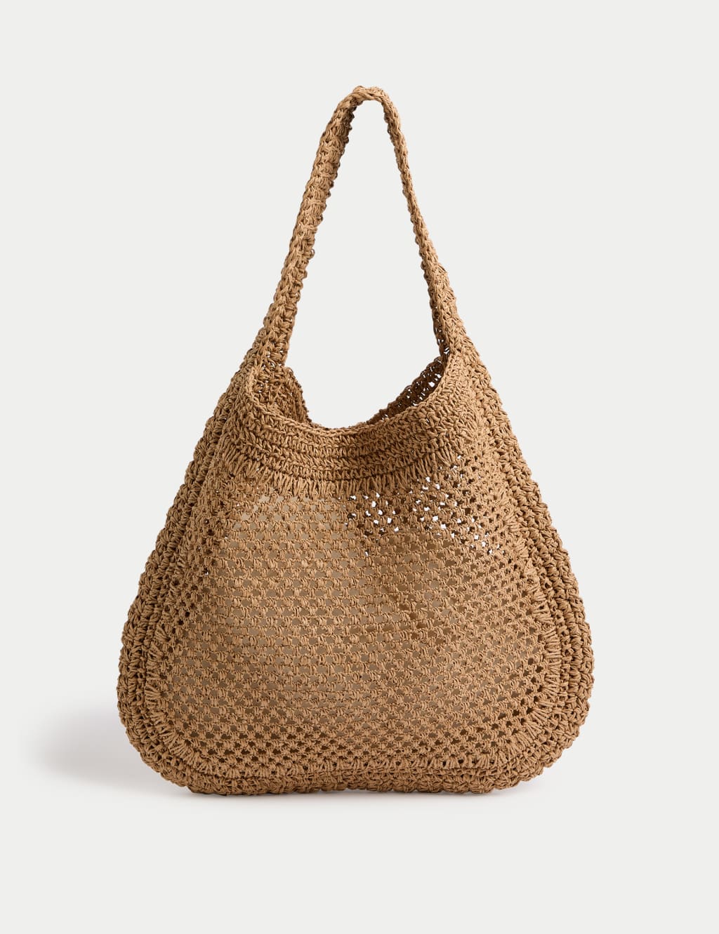 Woven Top Handle Shopper