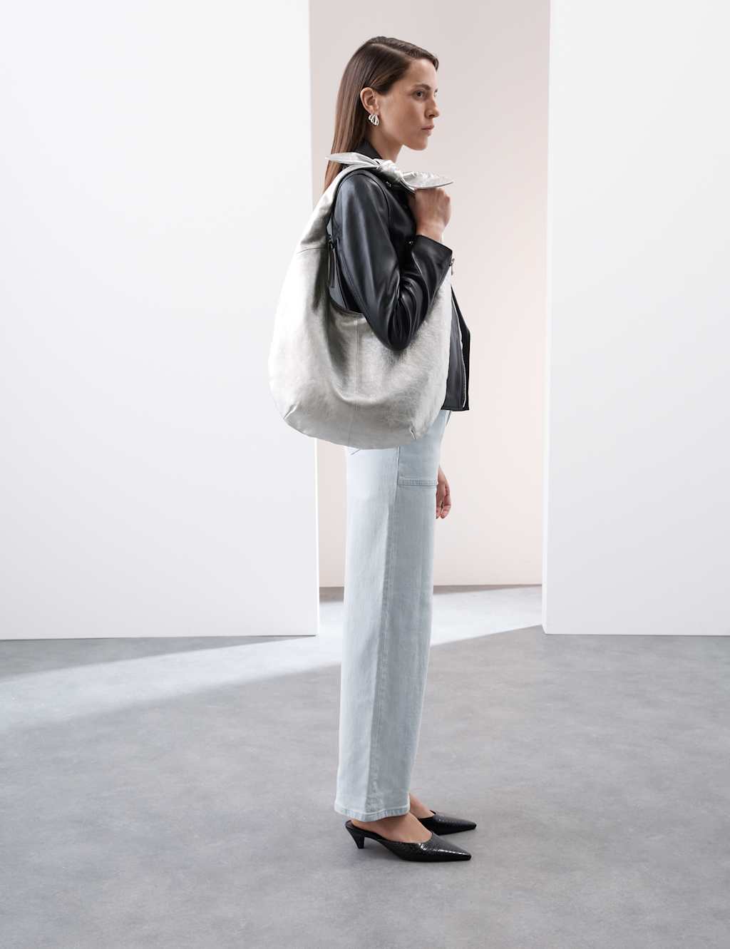 Leather Shoulder Bag