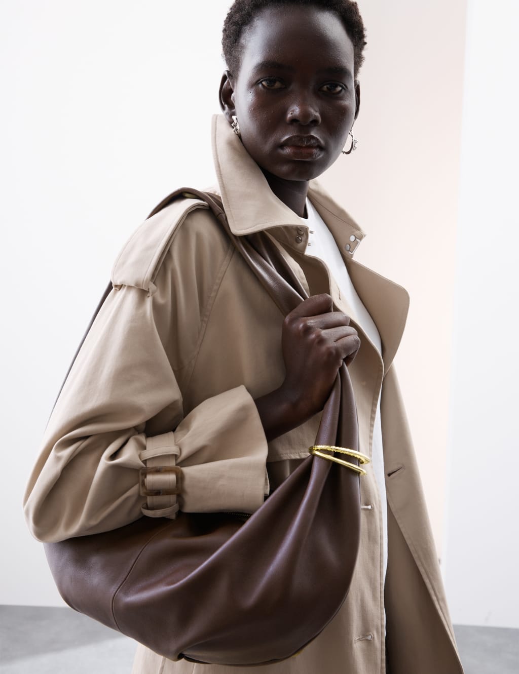 Leather Shoulder Bag