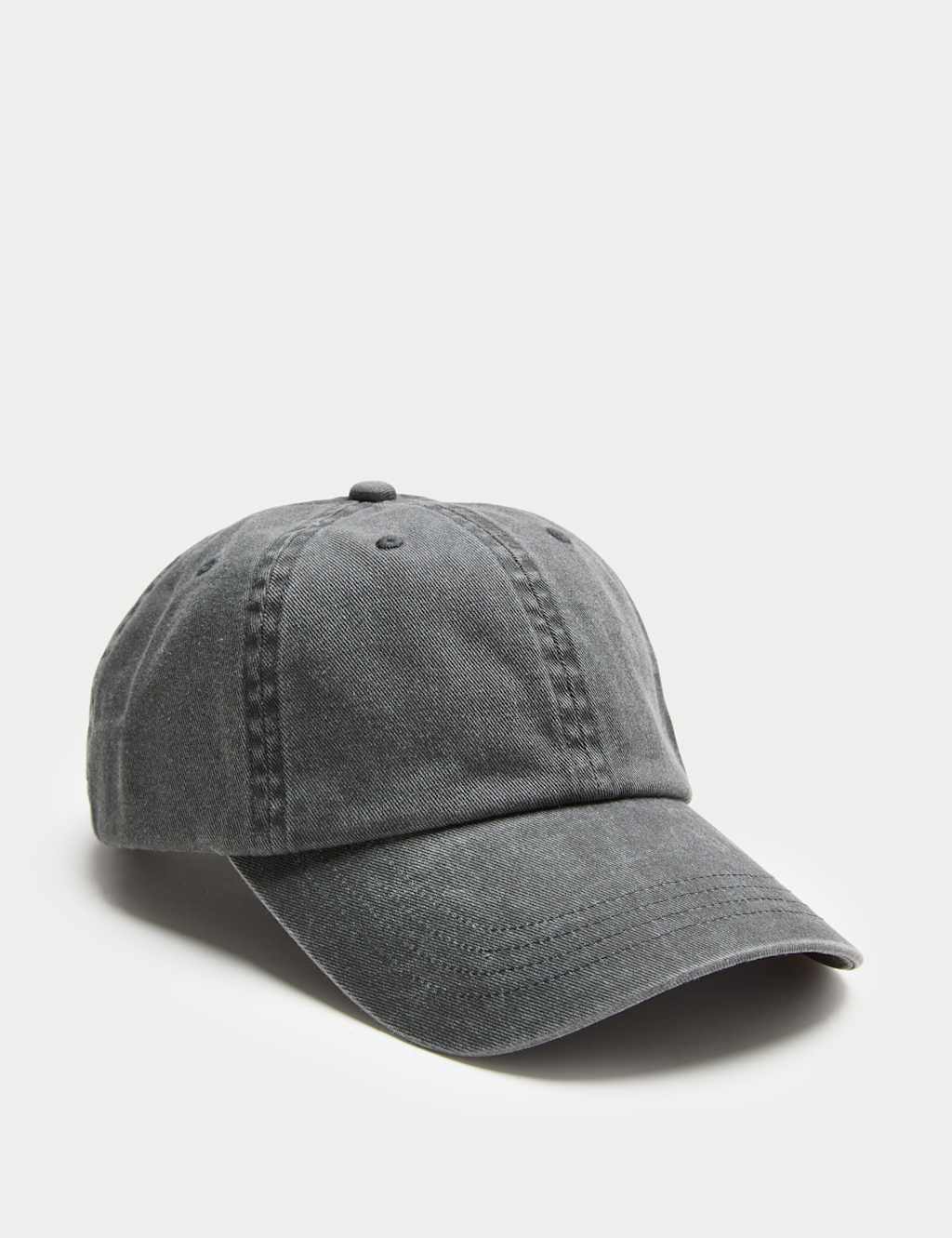 M&S Women's Denim Baseball Cap - Black