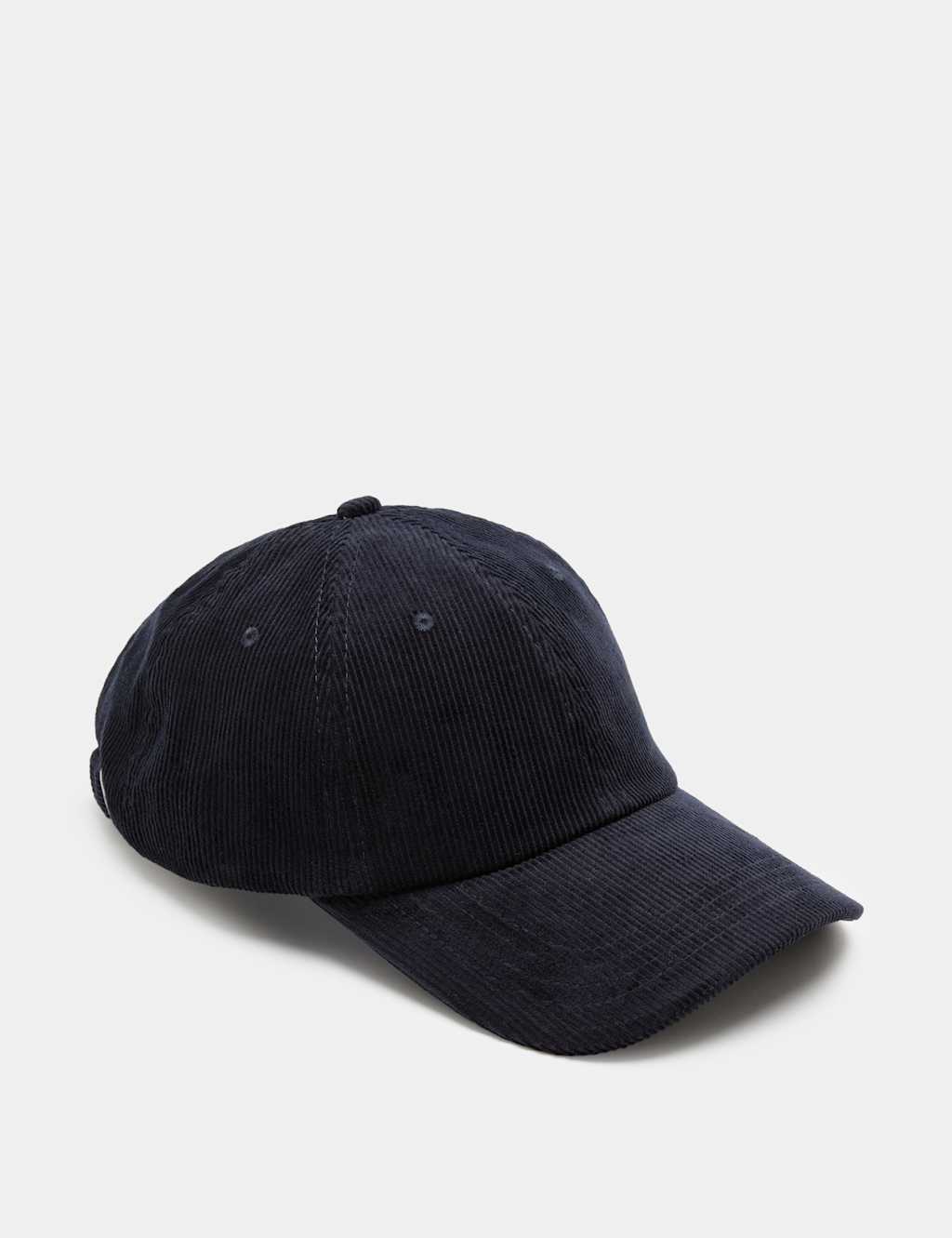 M&S Women's Cord Baseball Cap - Navy