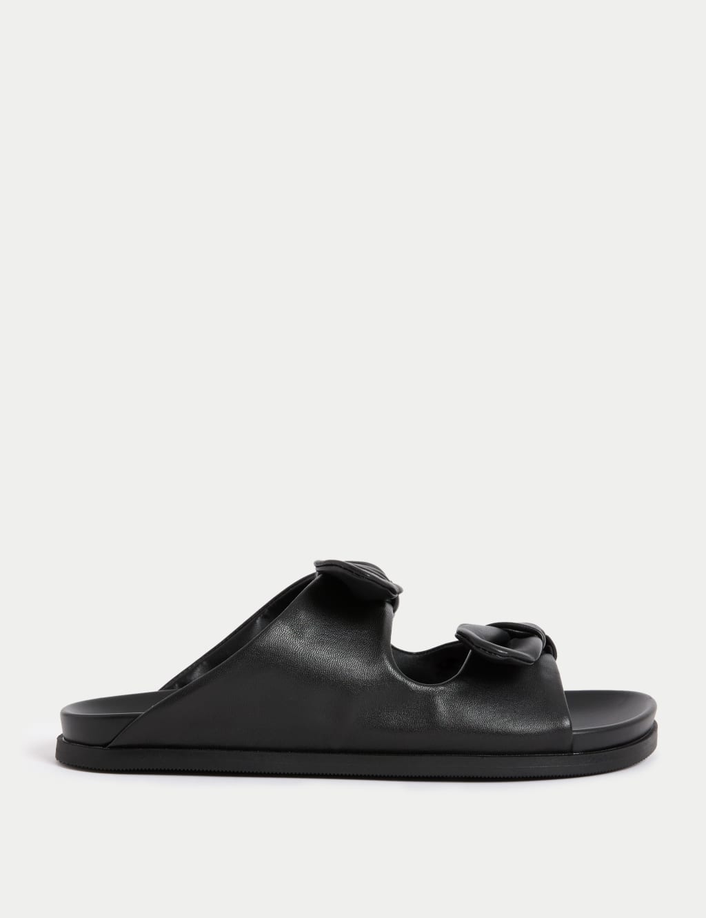 Leather Footbed Sandals