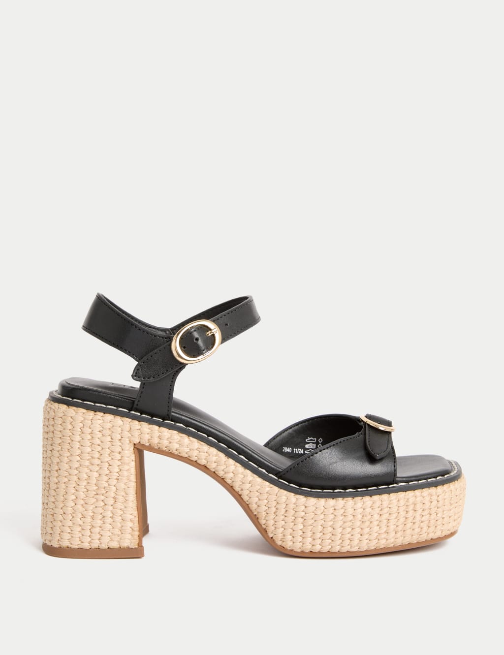 Buckle Platform Sandals