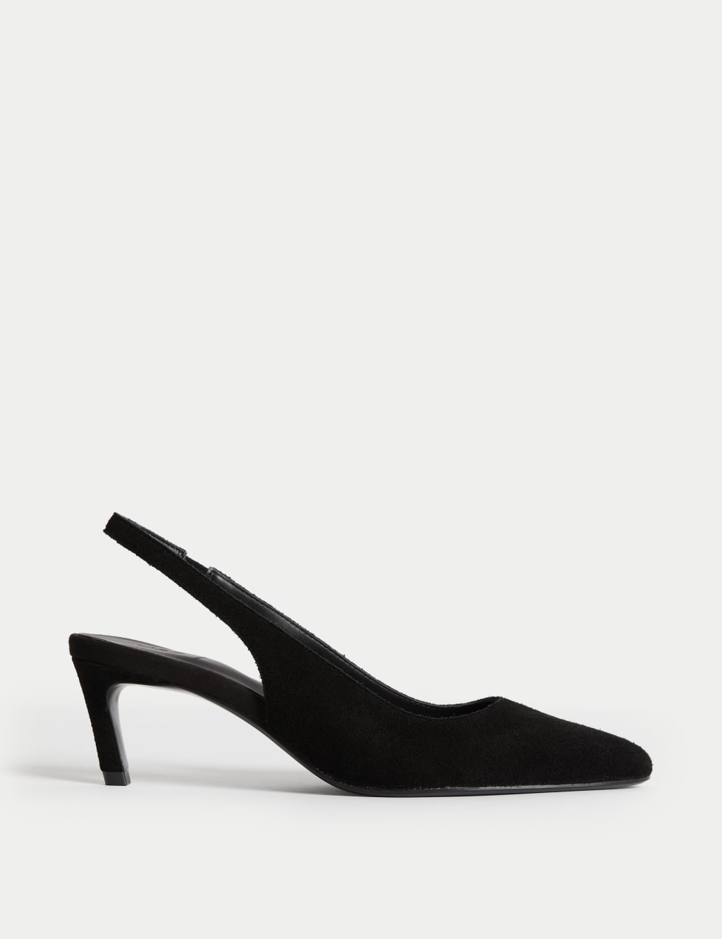 Suede Stiletto Heel Court Shoes
