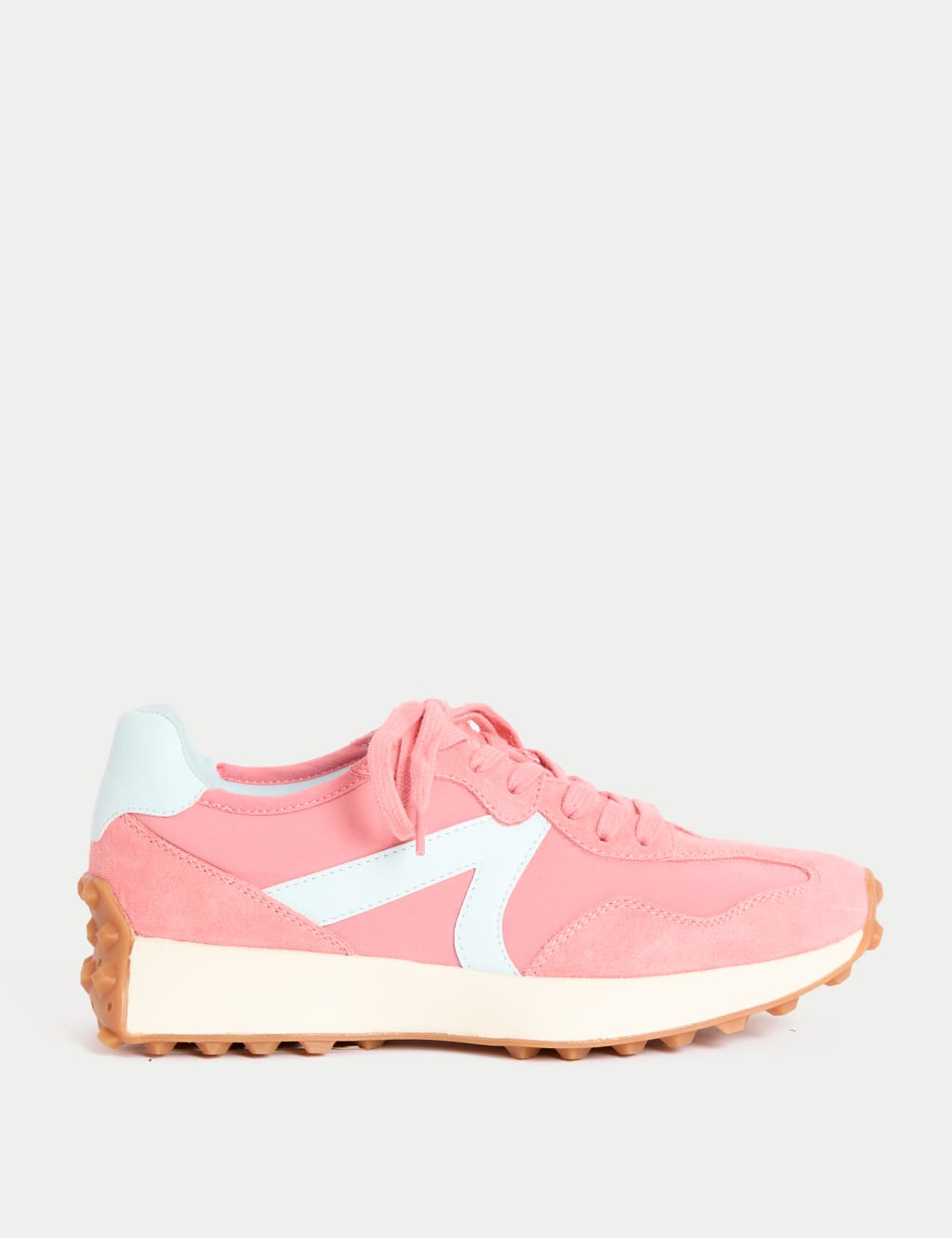 Leather Side Detail Trainers