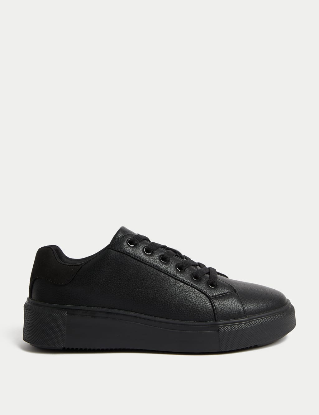 Lace Up Platform Trainers