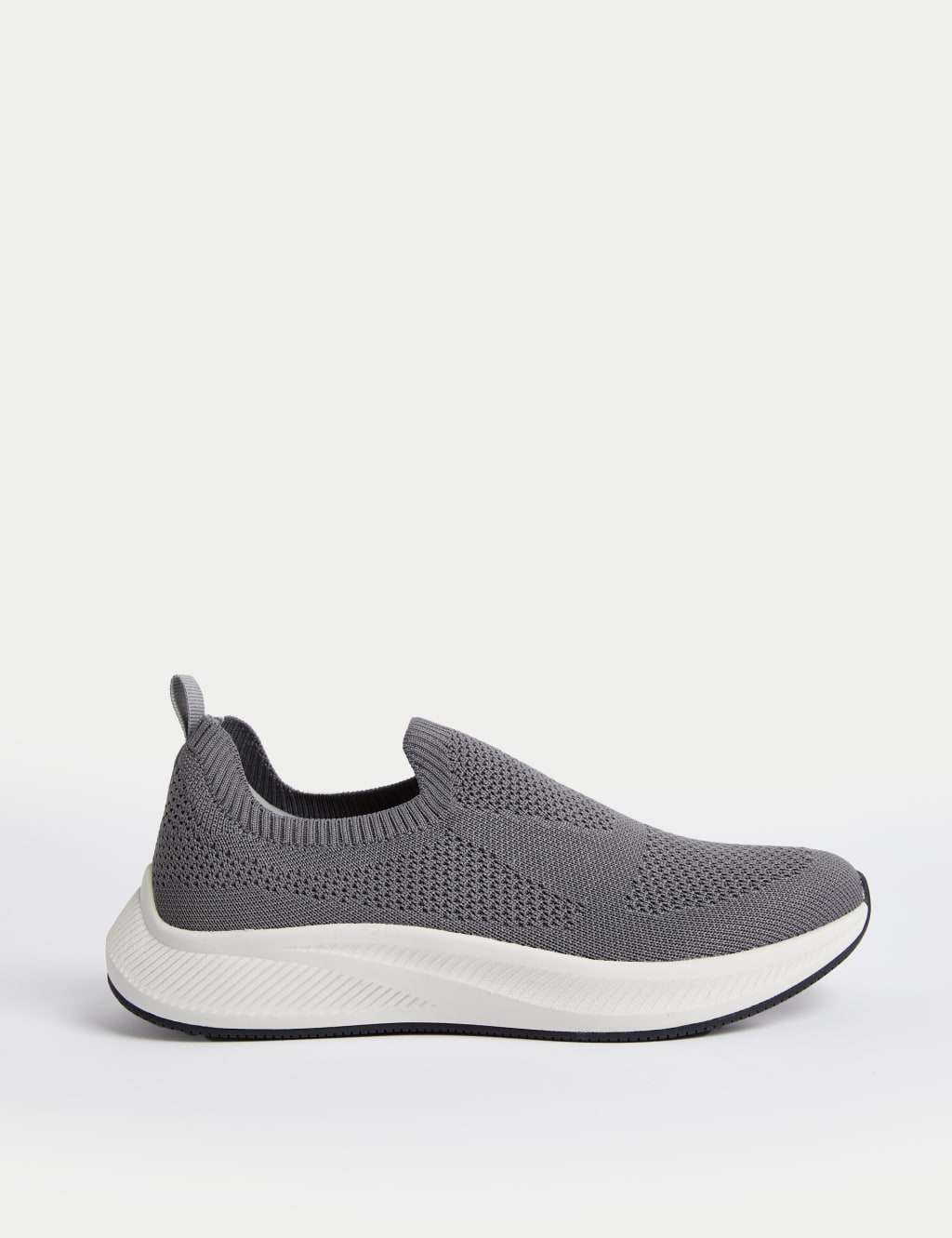 Knitted Slip On Trainers