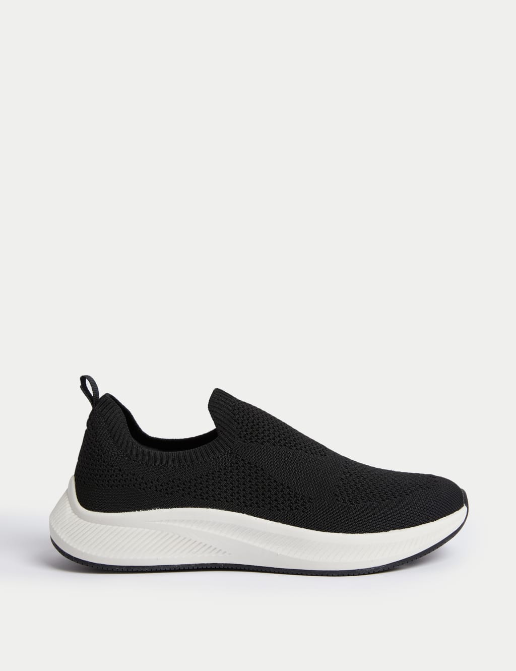 Knitted Slip On Trainers