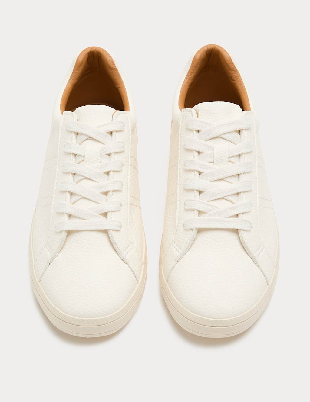 M&S Women's Cupsole Trainers - 7½ - White