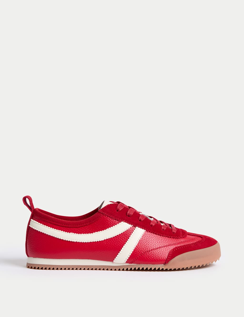 Leather Stripe Trainers