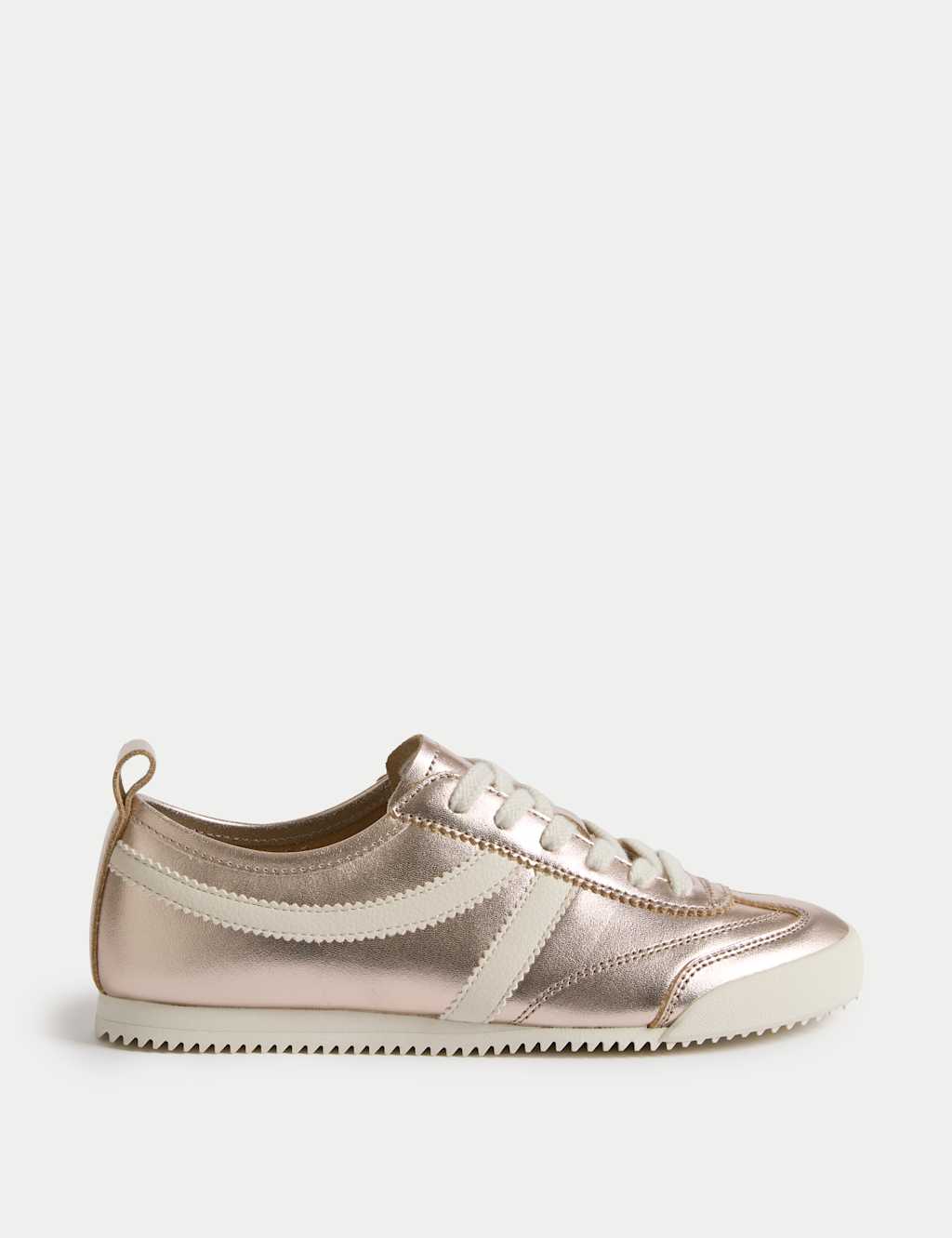Leather Stripe Trainers