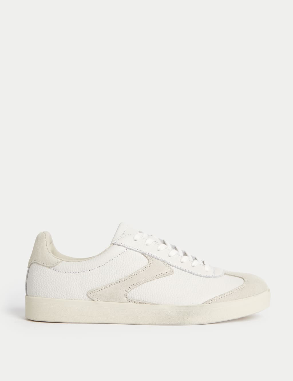 White trainers marks and spencer on sale