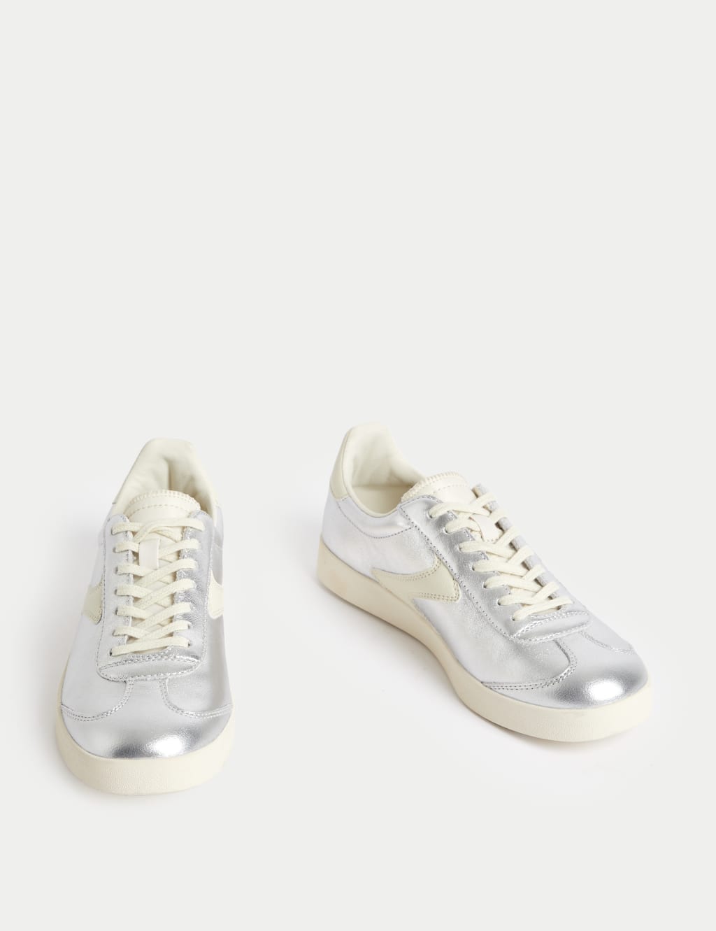 Leather Cupsole Side Detail Trainers