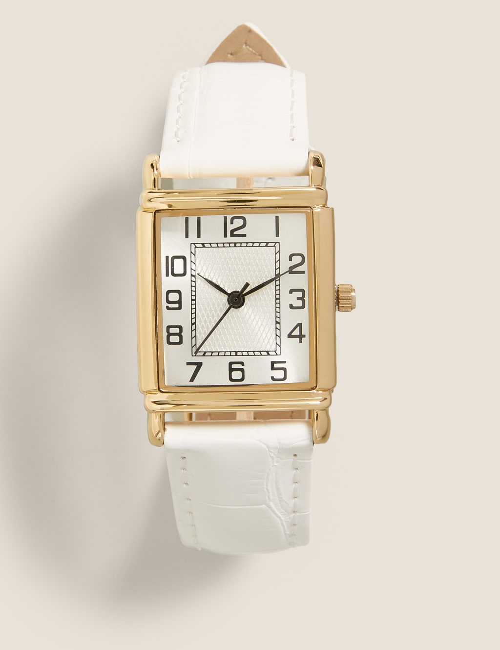 Rectangular Face Watch