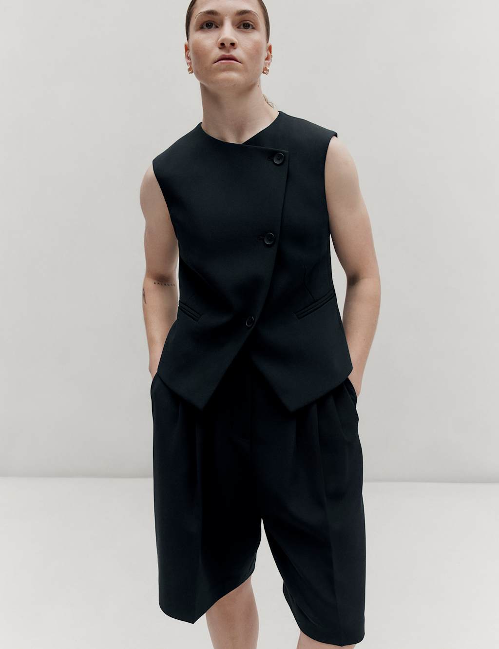 Tailored Asymmetric Waistcoat