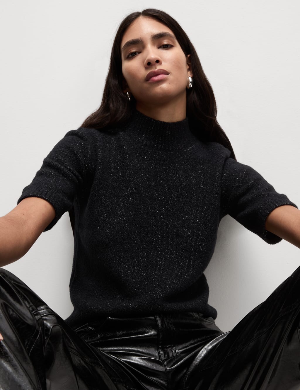 Women s Funnel Neck Tops at M S