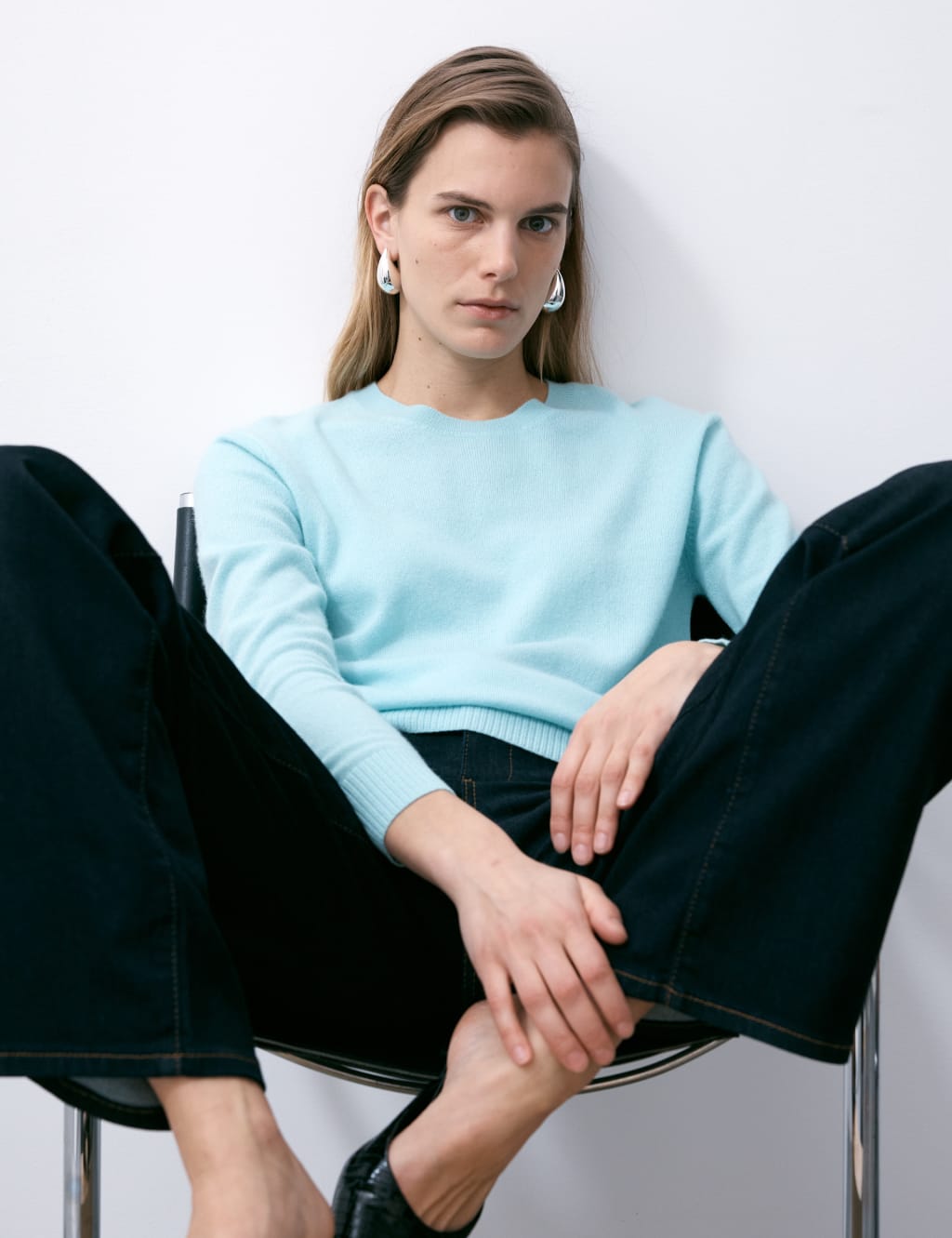 Pure Cashmere Crew Neck Jumper