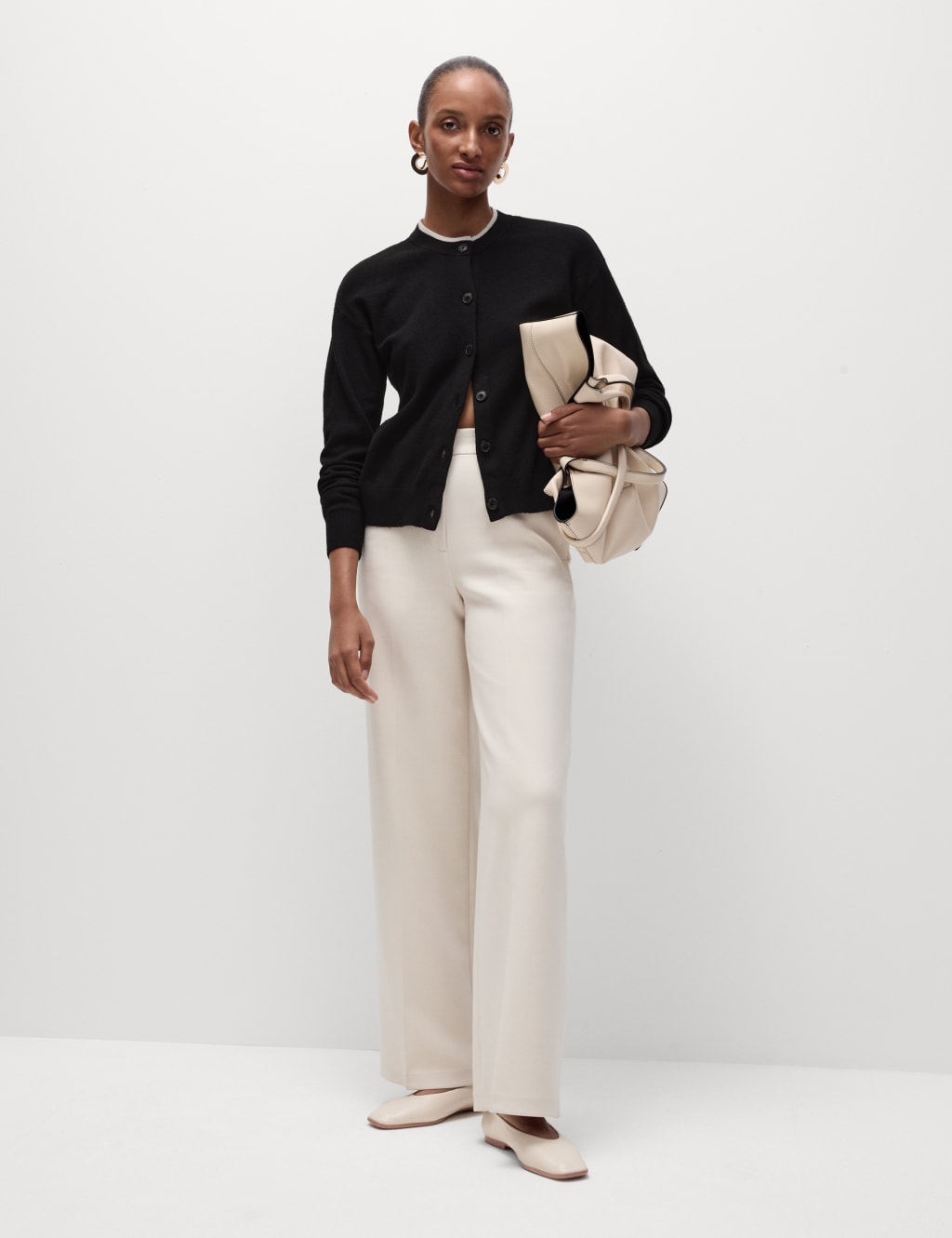 Black cardigan womens m&s top
