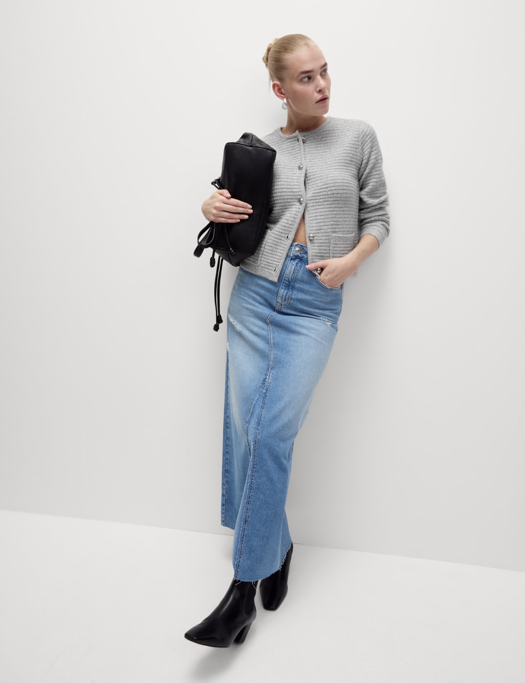 Women s Grey Cardigans at M S IE