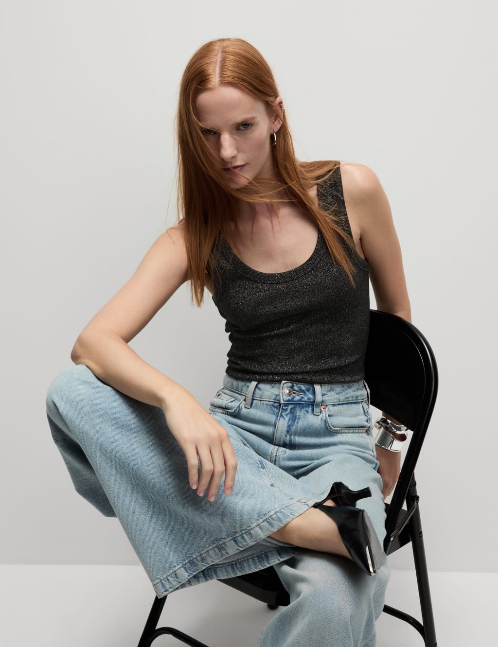 Womens sleeveless t shirts sale top